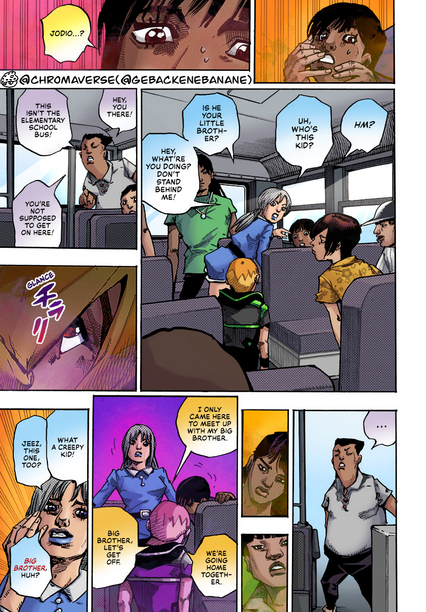 Jojo's Bizarre Adventure Part 9 - The Jojolands (Fan-Colored) - Chapter 13: "The Absurd Event That Happened To Me That Year"