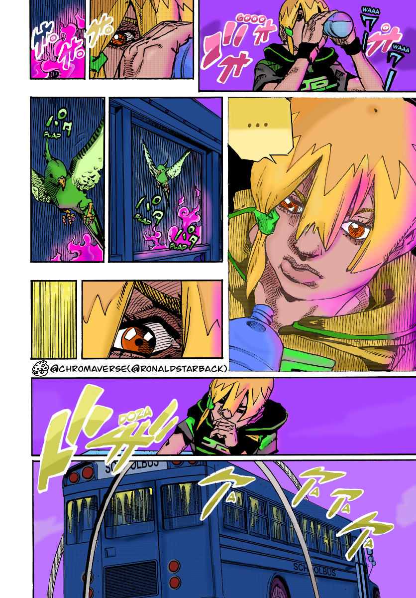 Jojo's Bizarre Adventure Part 9 - The Jojolands (Fan-Colored) - Chapter 13: "The Absurd Event That Happened To Me That Year"