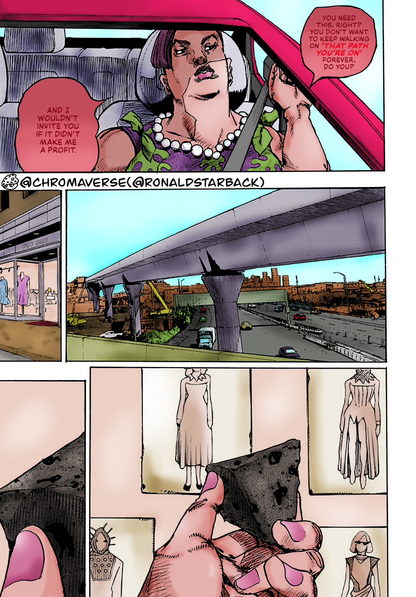 Jojo's Bizarre Adventure Part 9 - The Jojolands (Fan-Colored) - Chapter 13: "The Absurd Event That Happened To Me That Year"