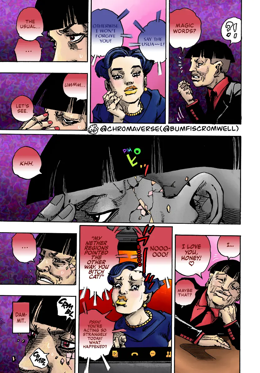 Jojo's Bizarre Adventure Part 9 - The Jojolands (Fan-Colored) - Chapter 21: Howler Company Impropriety Suspicions