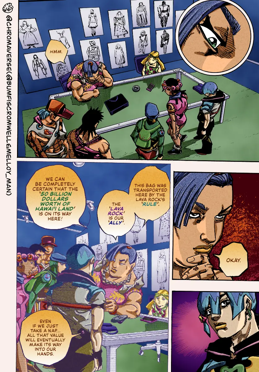 Jojo's Bizarre Adventure Part 9 - The Jojolands (Fan-Colored) - Chapter 21: Howler Company Impropriety Suspicions