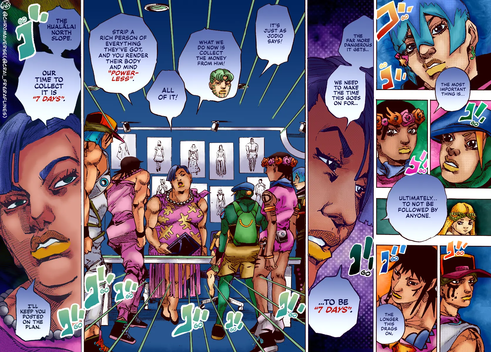 Jojo's Bizarre Adventure Part 9 - The Jojolands (Fan-Colored) - Chapter 21: Howler Company Impropriety Suspicions