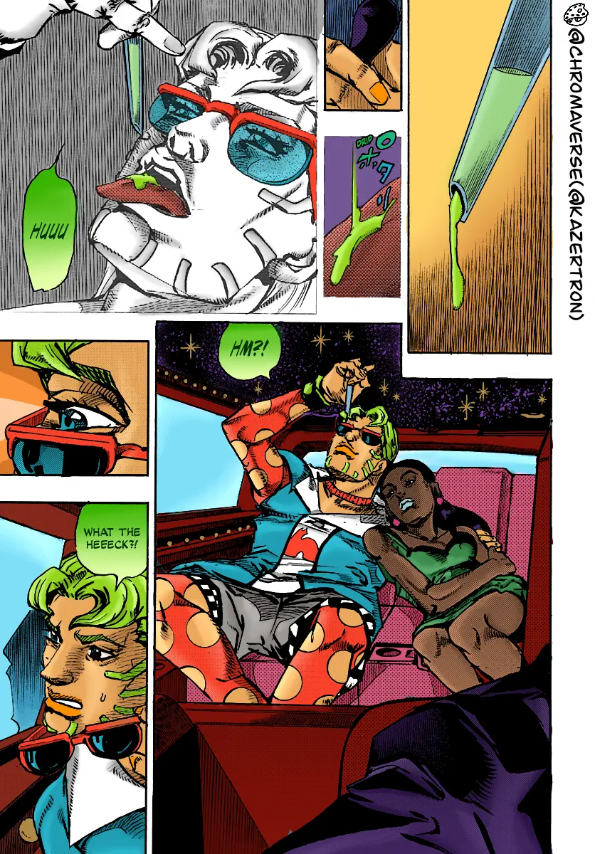 Jojo's Bizarre Adventure Part 9 - The Jojolands (Fan-Colored) - Chapter 21: Howler Company Impropriety Suspicions