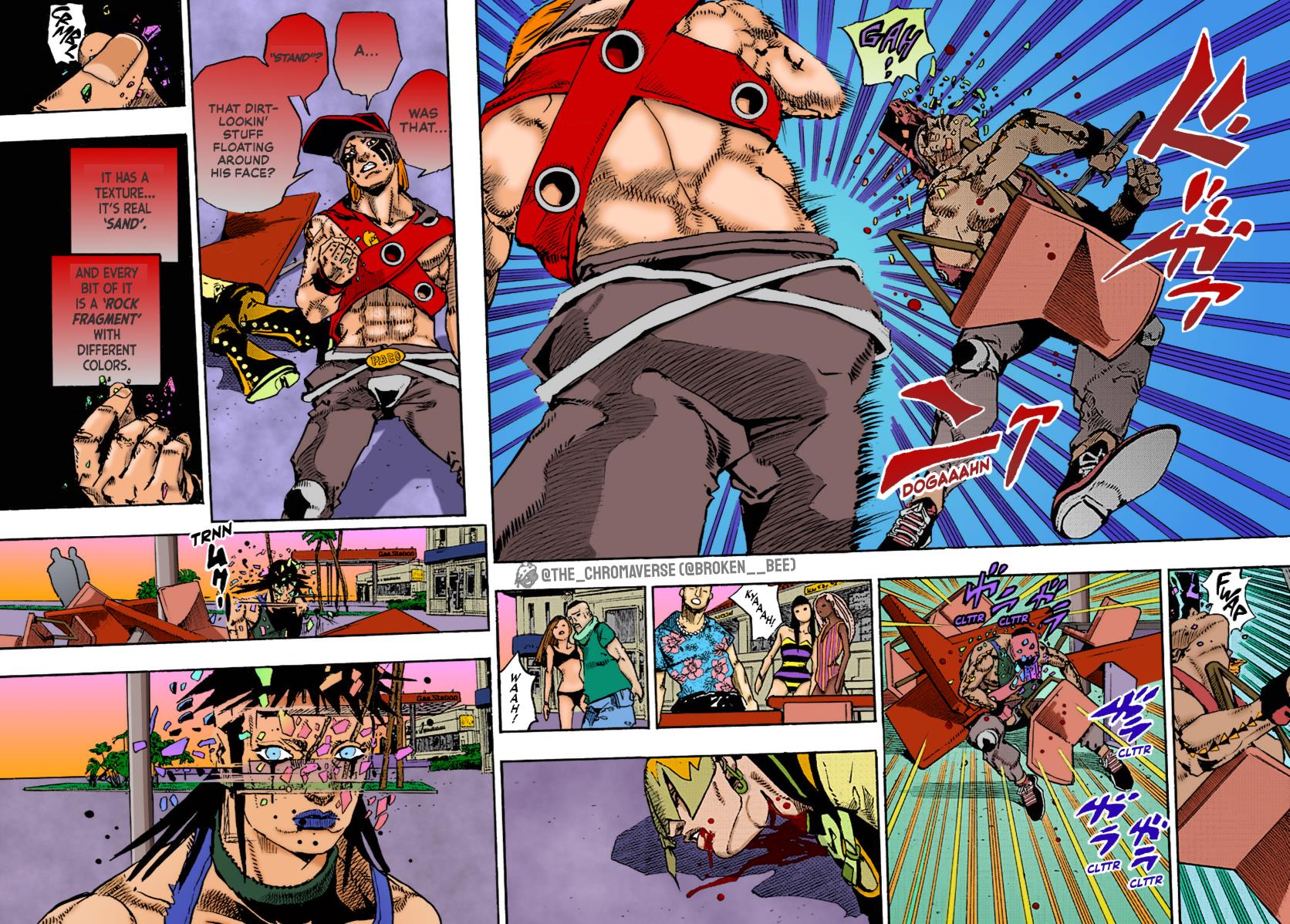 Jojo's Bizarre Adventure Part 9 - The Jojolands (Fan-Colored) - Chapter 10: The Hustle Part 1