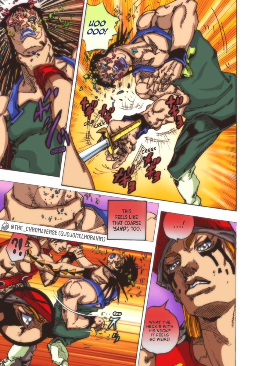 Jojo's Bizarre Adventure Part 9 - The Jojolands (Fan-Colored) - Chapter 10: The Hustle Part 1