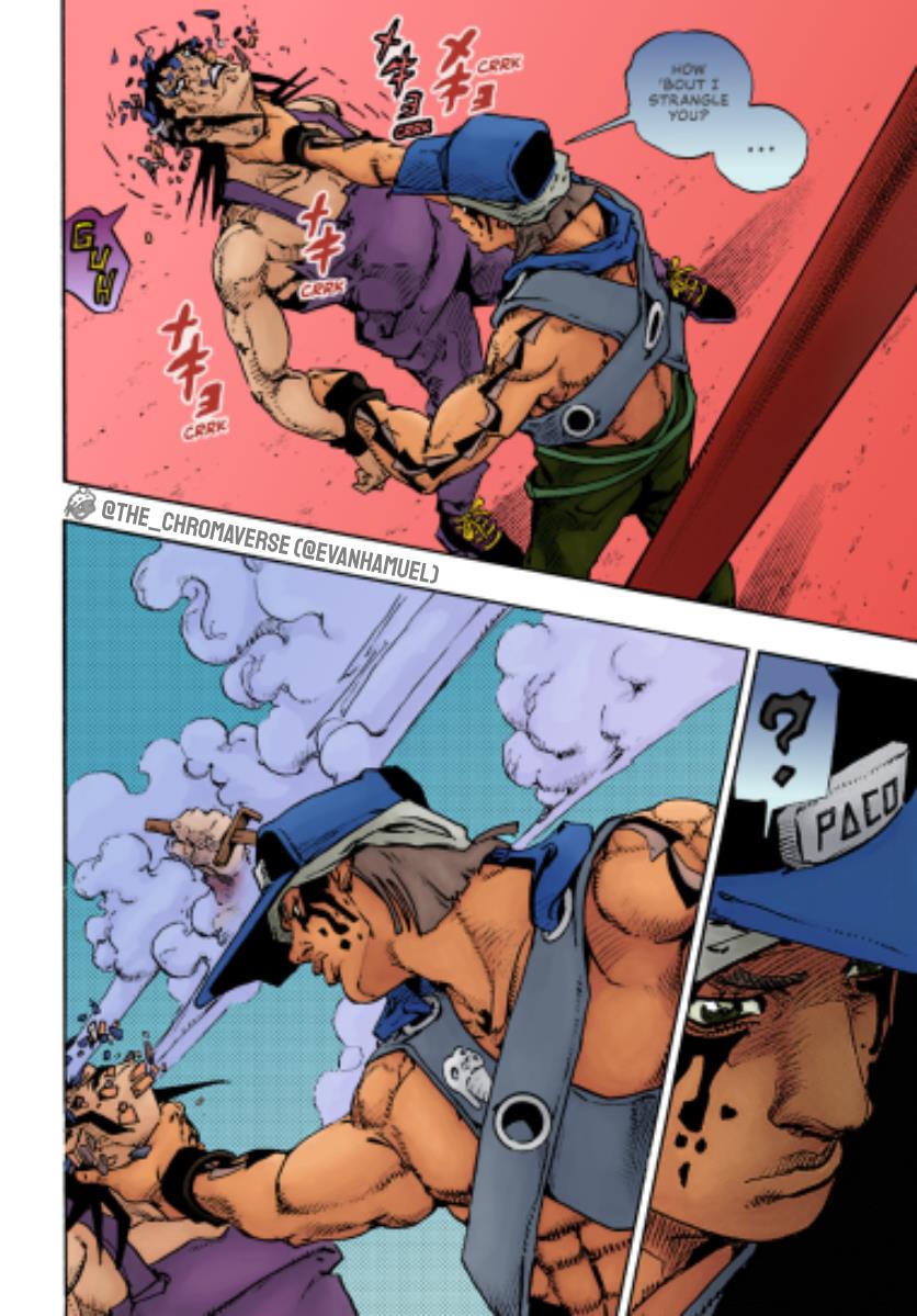 Jojo's Bizarre Adventure Part 9 - The Jojolands (Fan-Colored) - Chapter 10: The Hustle Part 1