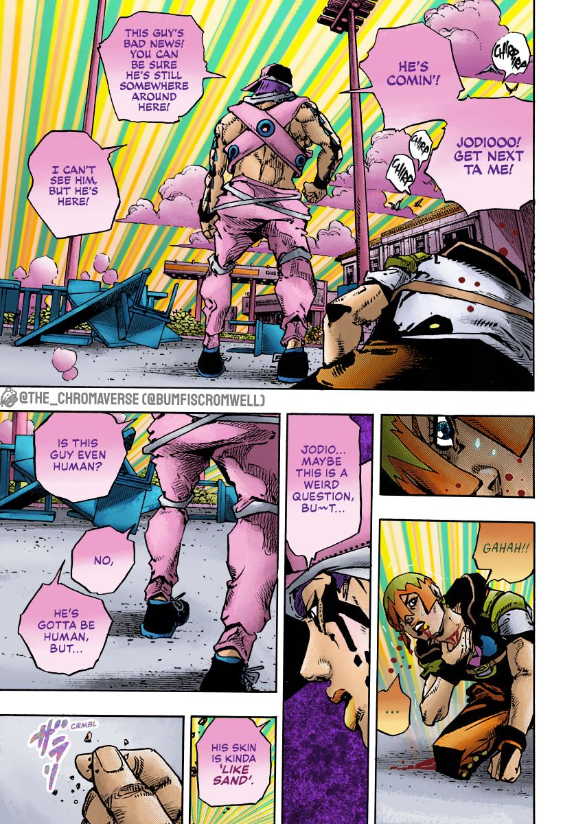 Jojo's Bizarre Adventure Part 9 - The Jojolands (Fan-Colored) - Chapter 10: The Hustle Part 1