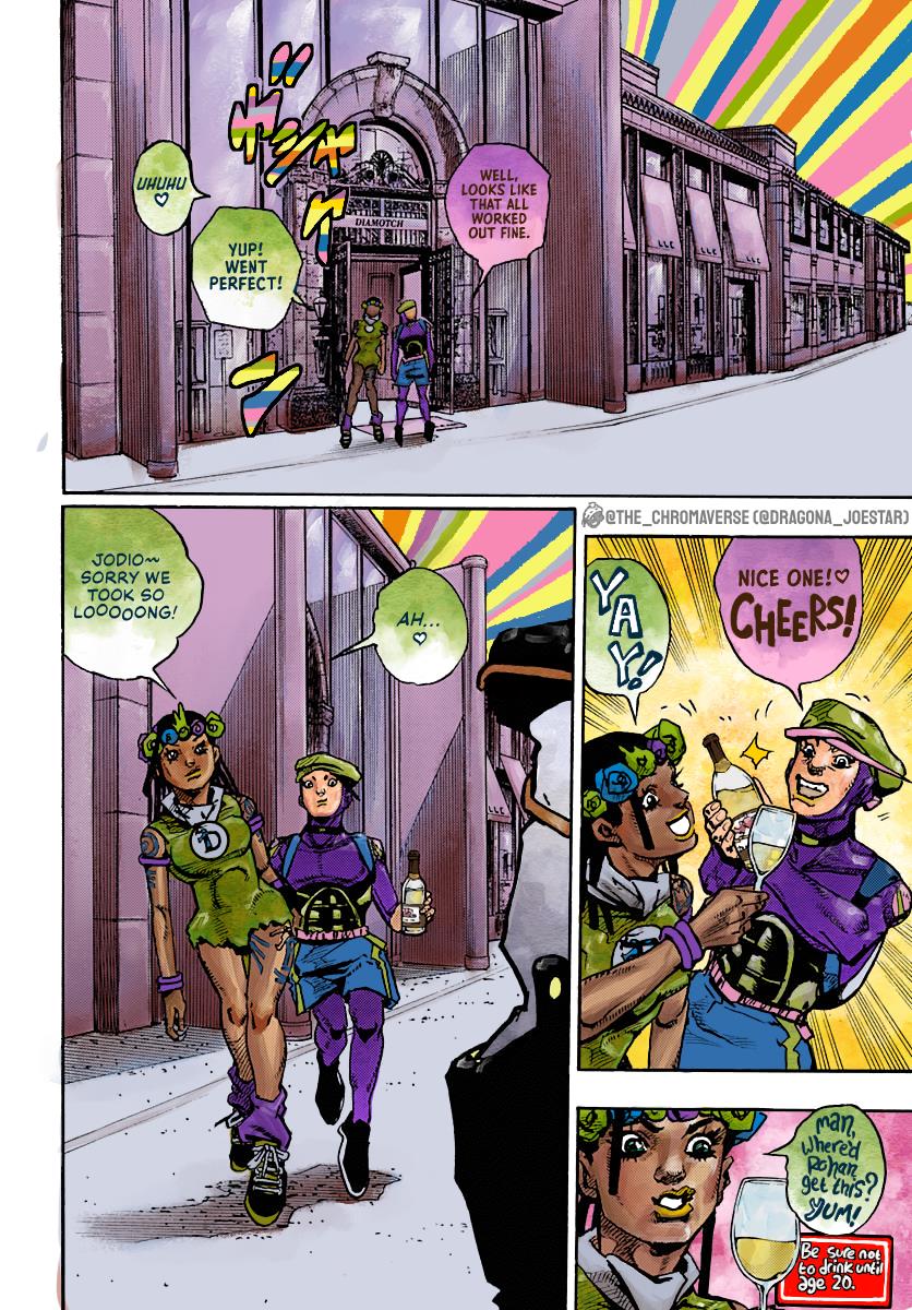 Jojo's Bizarre Adventure Part 9 - The Jojolands (Fan-Colored) - Chapter 10: The Hustle Part 1