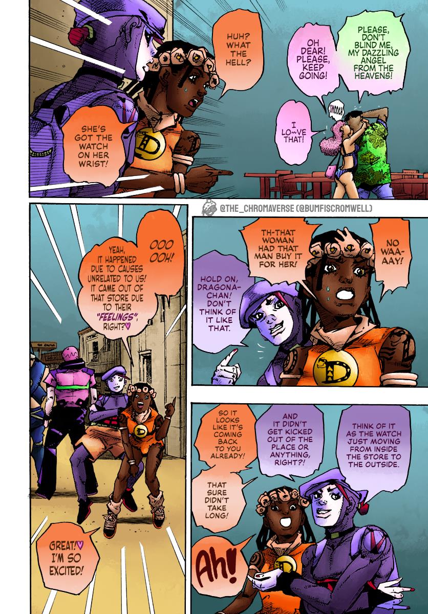 Jojo's Bizarre Adventure Part 9 - The Jojolands (Fan-Colored) - Chapter 10: The Hustle Part 1