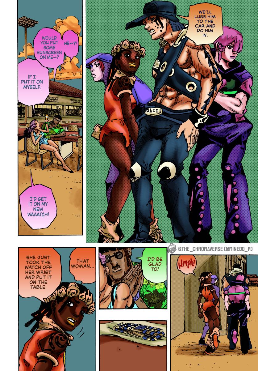 Jojo's Bizarre Adventure Part 9 - The Jojolands (Fan-Colored) - Chapter 10: The Hustle Part 1