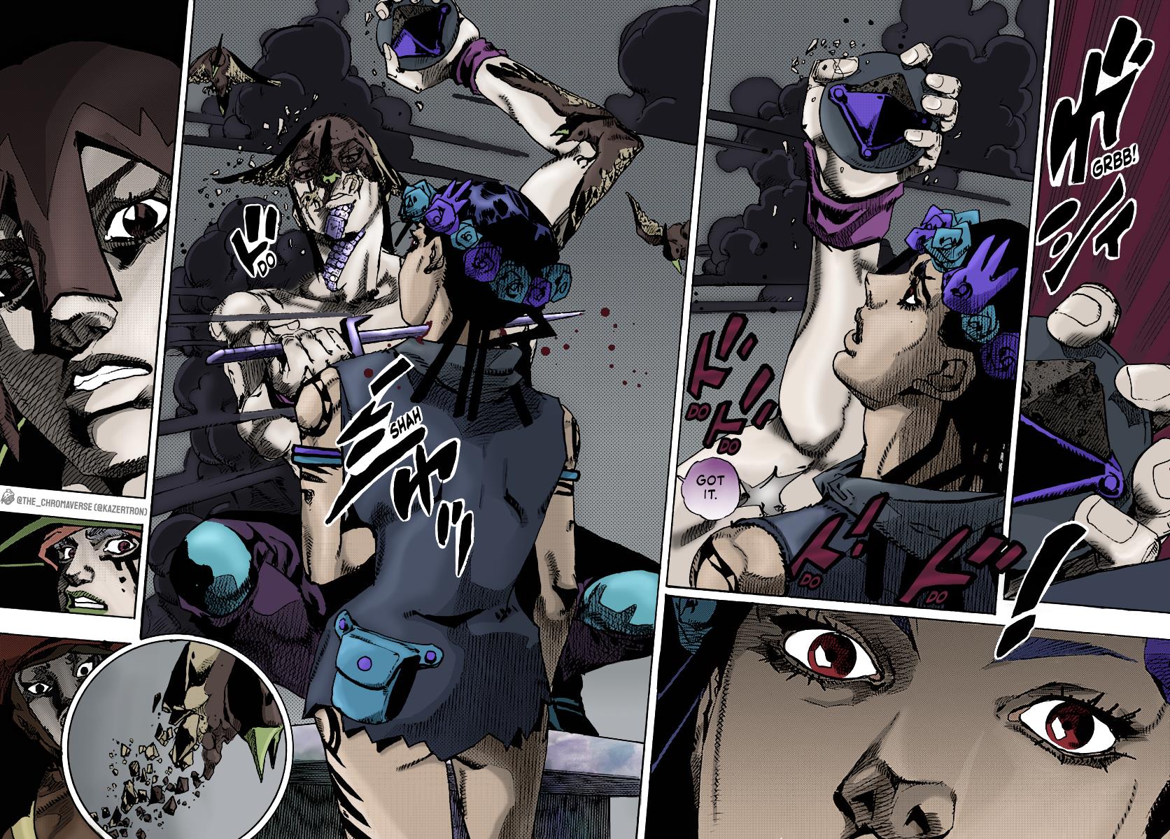 Jojo's Bizarre Adventure Part 9 - The Jojolands (Fan-Colored) - Chapter 10: The Hustle Part 1