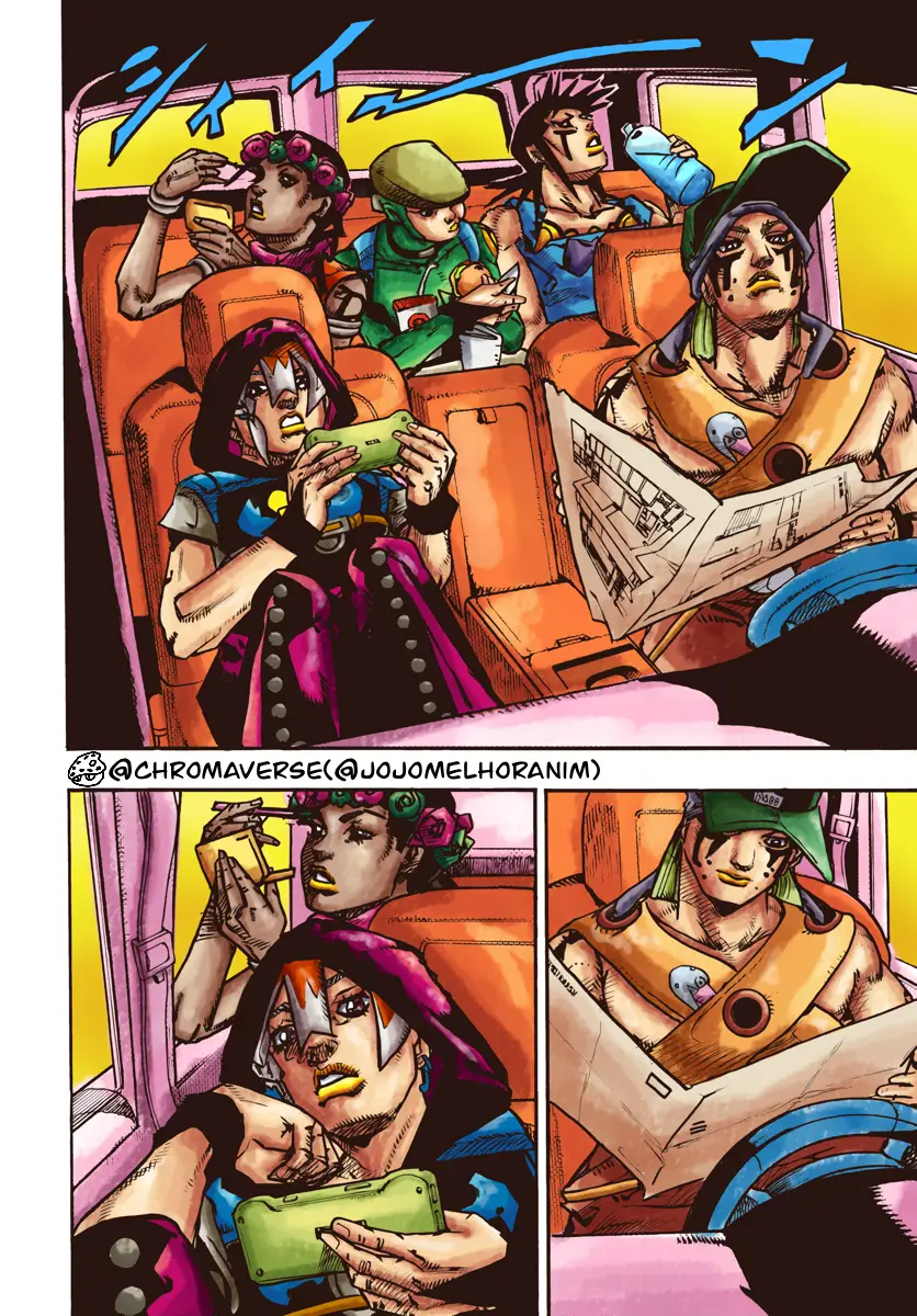 Jojo's Bizarre Adventure Part 9 - The Jojolands (Fan-Colored) - Chapter 14: The Hawaii State Land Registry Office