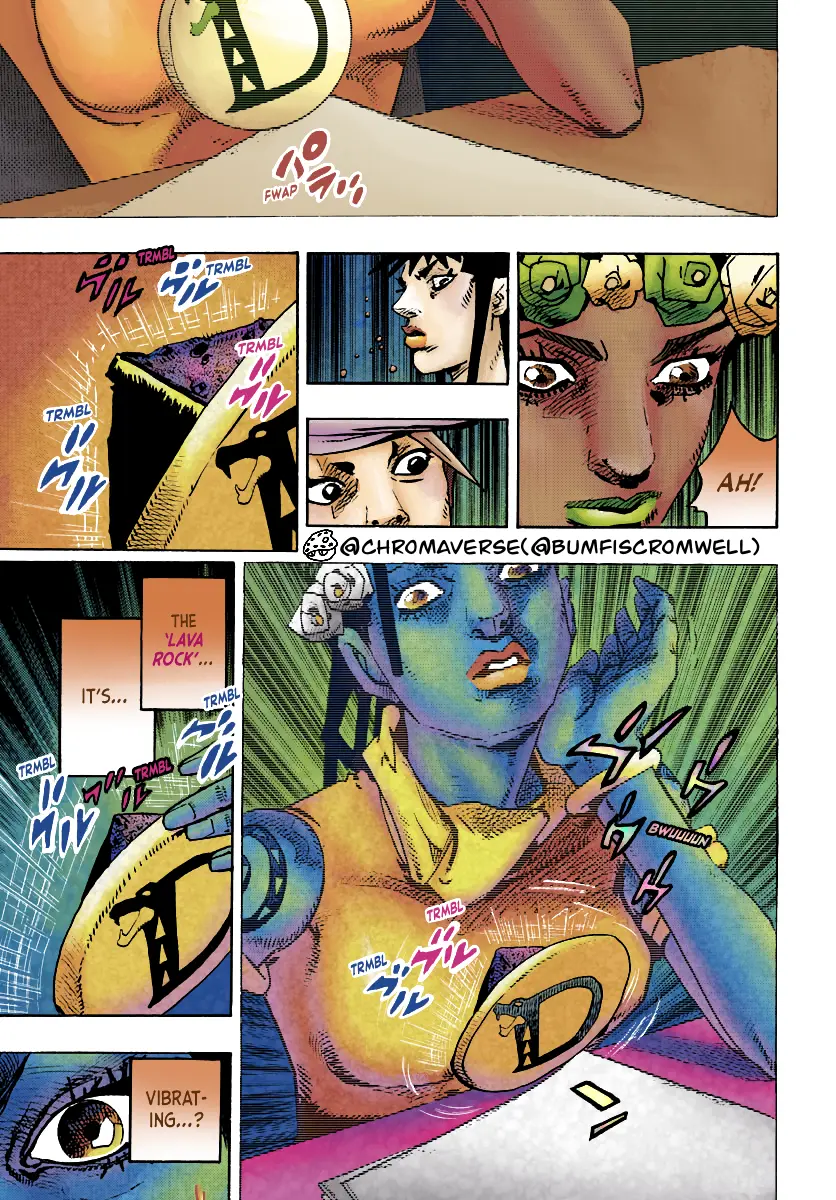 Jojo's Bizarre Adventure Part 9 - The Jojolands (Fan-Colored) - Chapter 14: The Hawaii State Land Registry Office