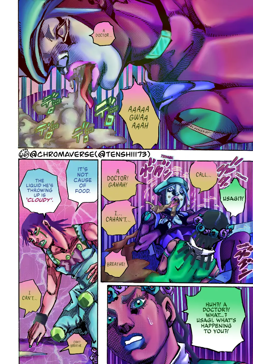 Jojo's Bizarre Adventure Part 9 - The Jojolands (Fan-Colored) - Chapter 14: The Hawaii State Land Registry Office