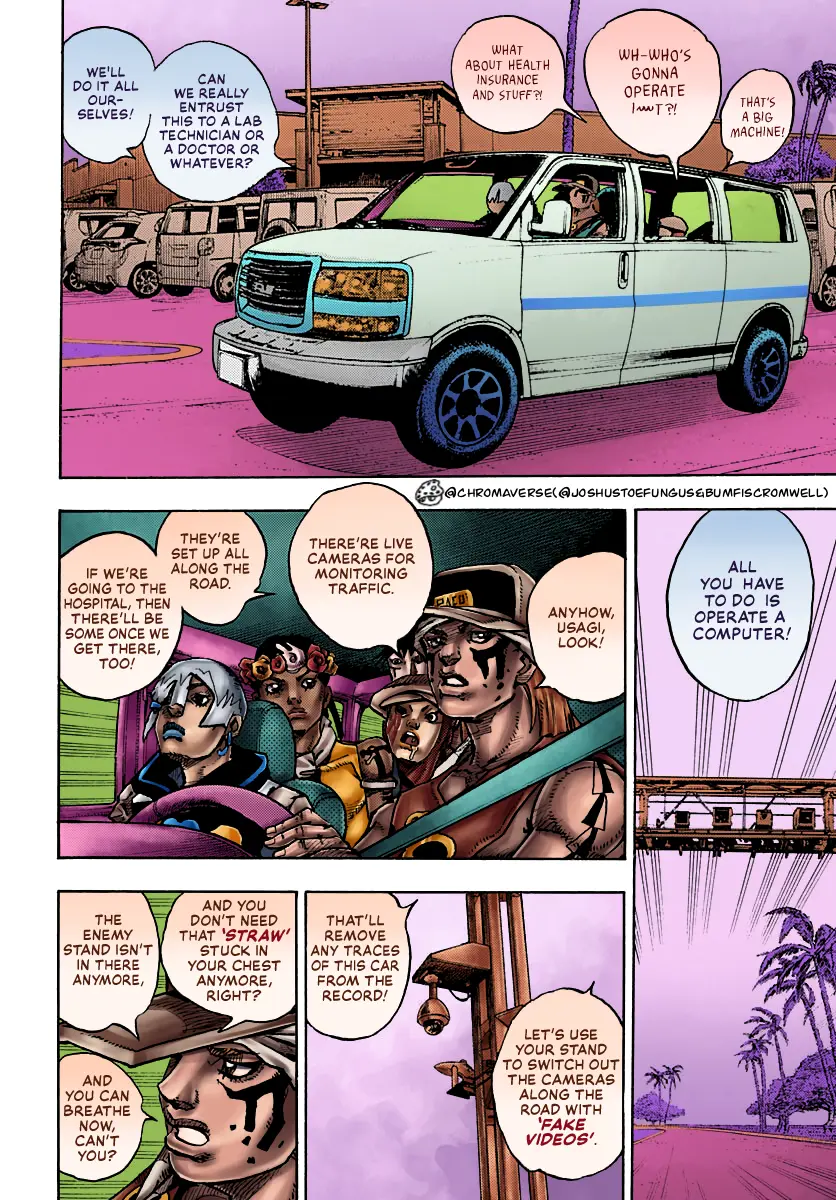 Jojo's Bizarre Adventure Part 9 - The Jojolands (Fan-Colored) - Chapter 16: That Girl's Bags Groove, Part 1