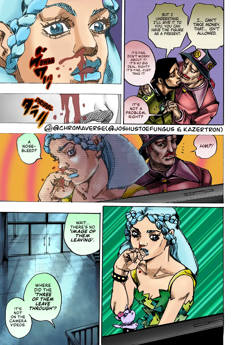 Jojo's Bizarre Adventure Part 9 - The Jojolands (Fan-Colored) - Chapter 16: That Girl's Bags Groove, Part 1