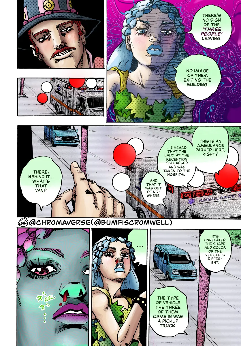 Jojo's Bizarre Adventure Part 9 - The Jojolands (Fan-Colored) - Chapter 16: That Girl's Bags Groove, Part 1