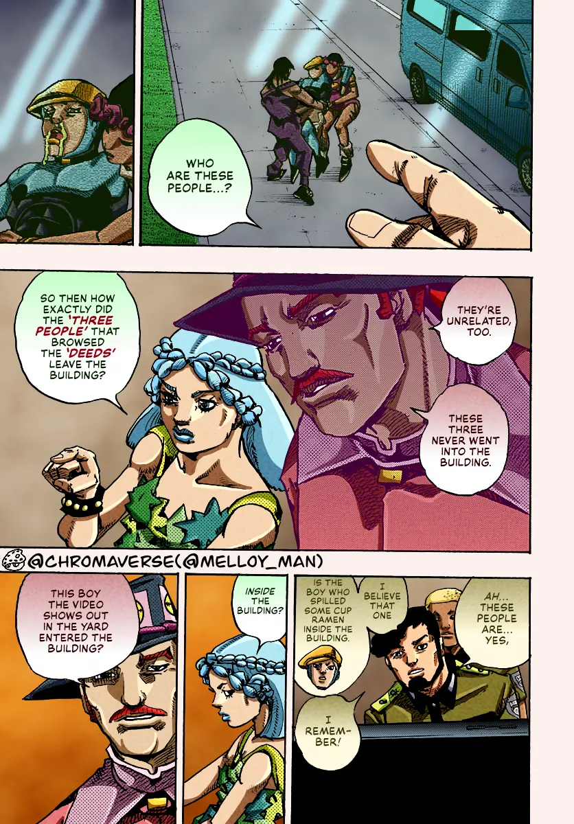 Jojo's Bizarre Adventure Part 9 - The Jojolands (Fan-Colored) - Chapter 16: That Girl's Bags Groove, Part 1