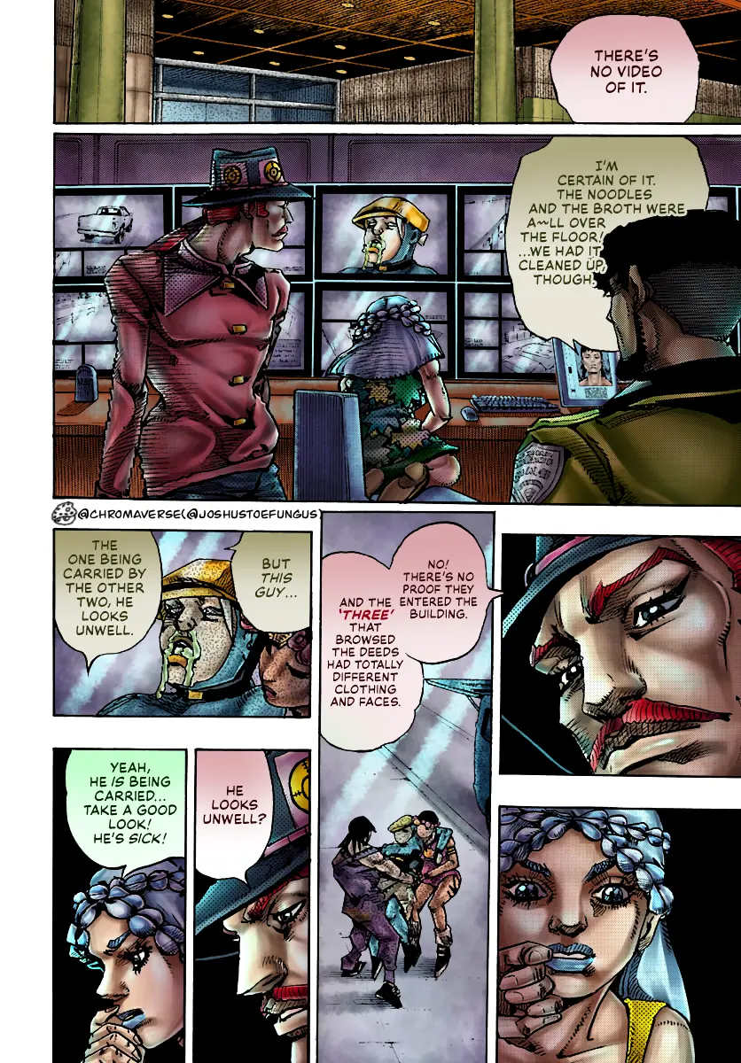 Jojo's Bizarre Adventure Part 9 - The Jojolands (Fan-Colored) - Chapter 16: That Girl's Bags Groove, Part 1