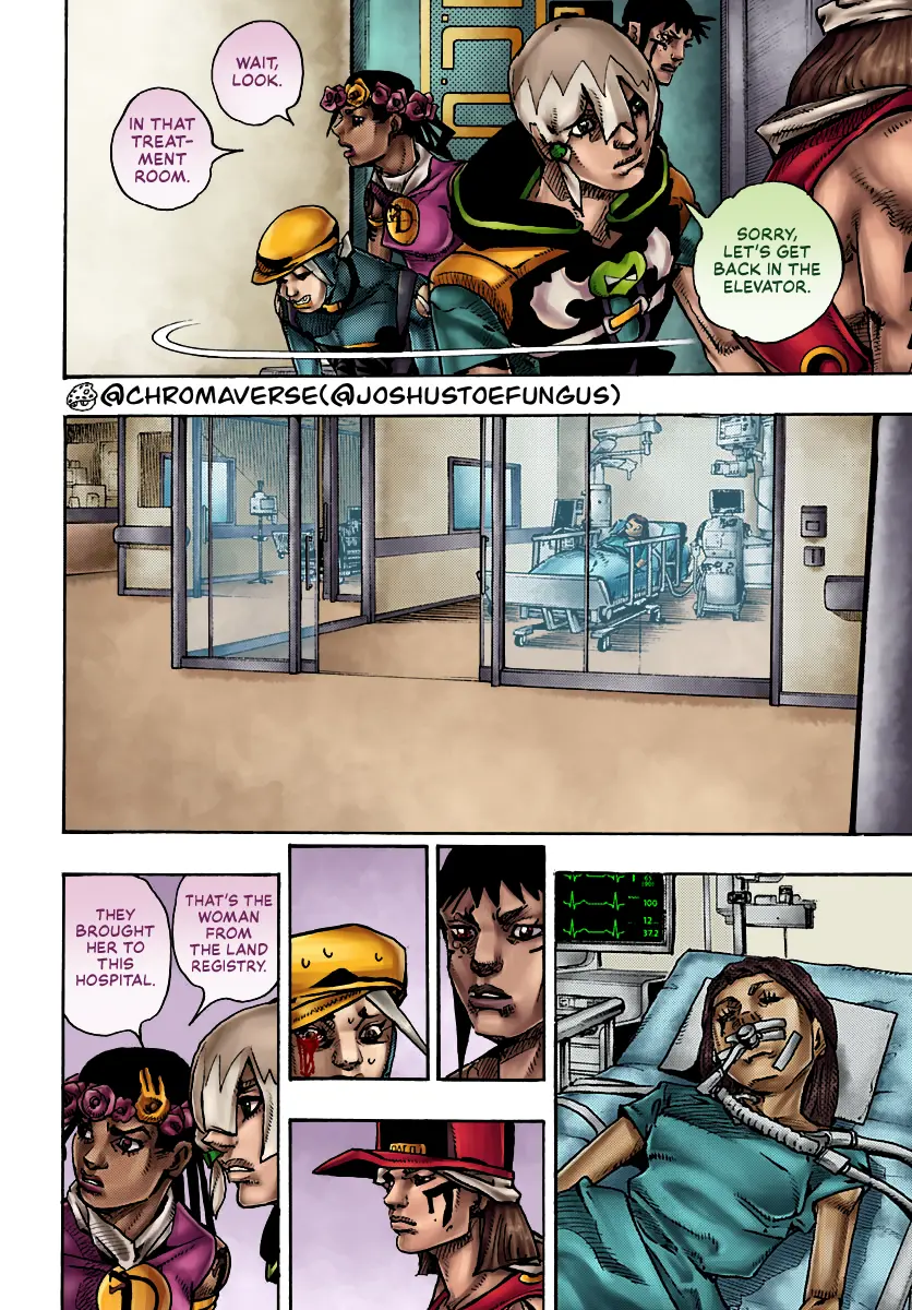 Jojo's Bizarre Adventure Part 9 - The Jojolands (Fan-Colored) - Chapter 16: That Girl's Bags Groove, Part 1