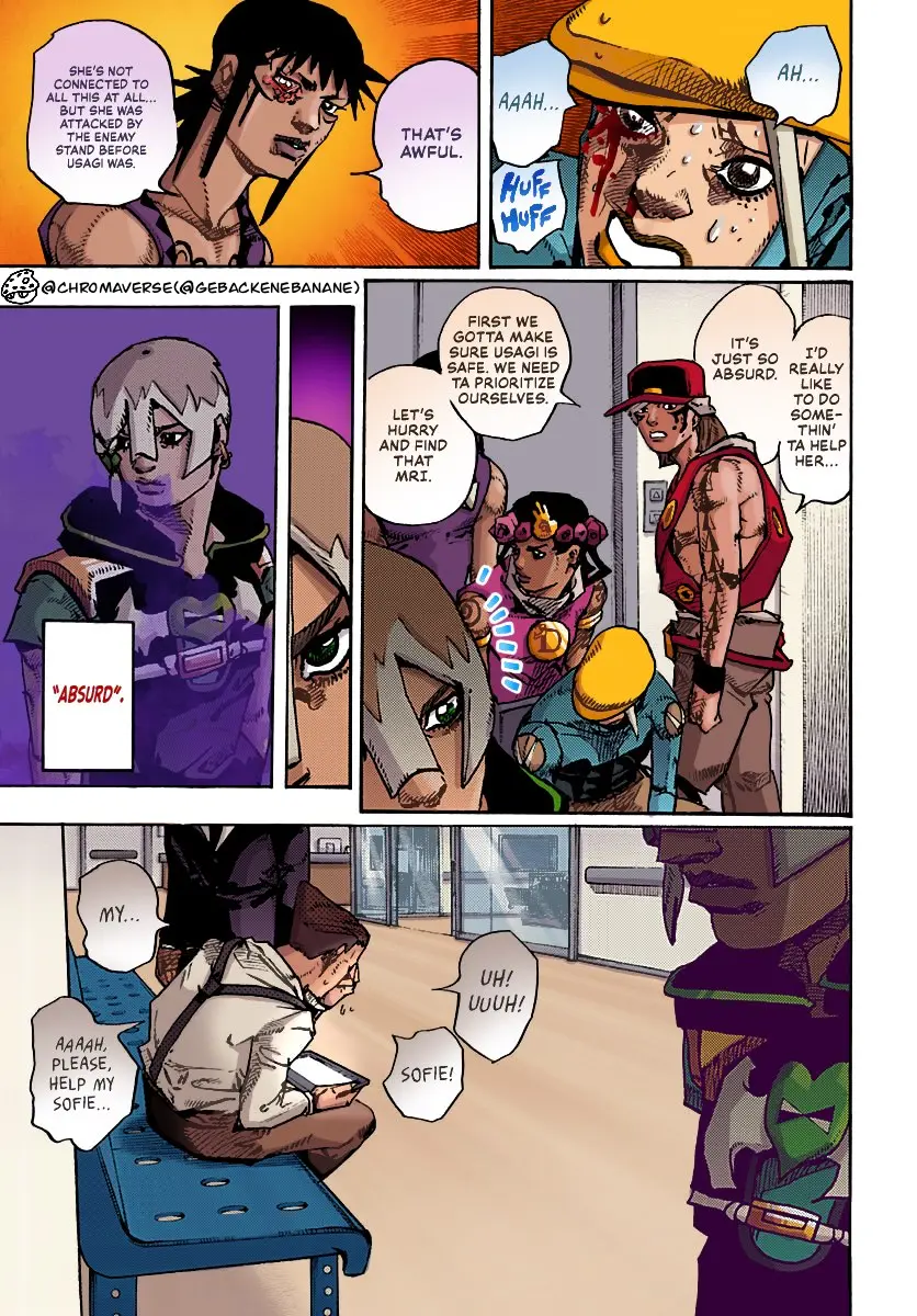 Jojo's Bizarre Adventure Part 9 - The Jojolands (Fan-Colored) - Chapter 16: That Girl's Bags Groove, Part 1