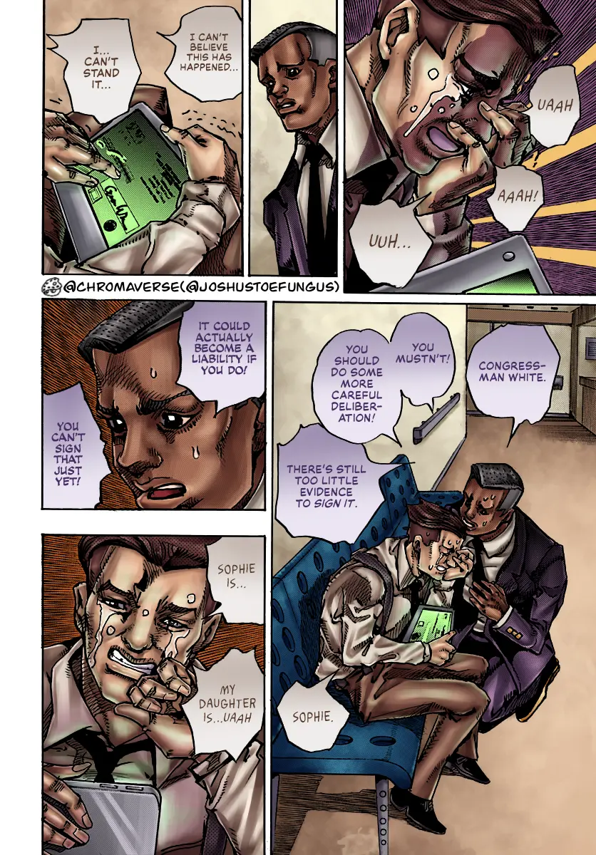 Jojo's Bizarre Adventure Part 9 - The Jojolands (Fan-Colored) - Chapter 16: That Girl's Bags Groove, Part 1