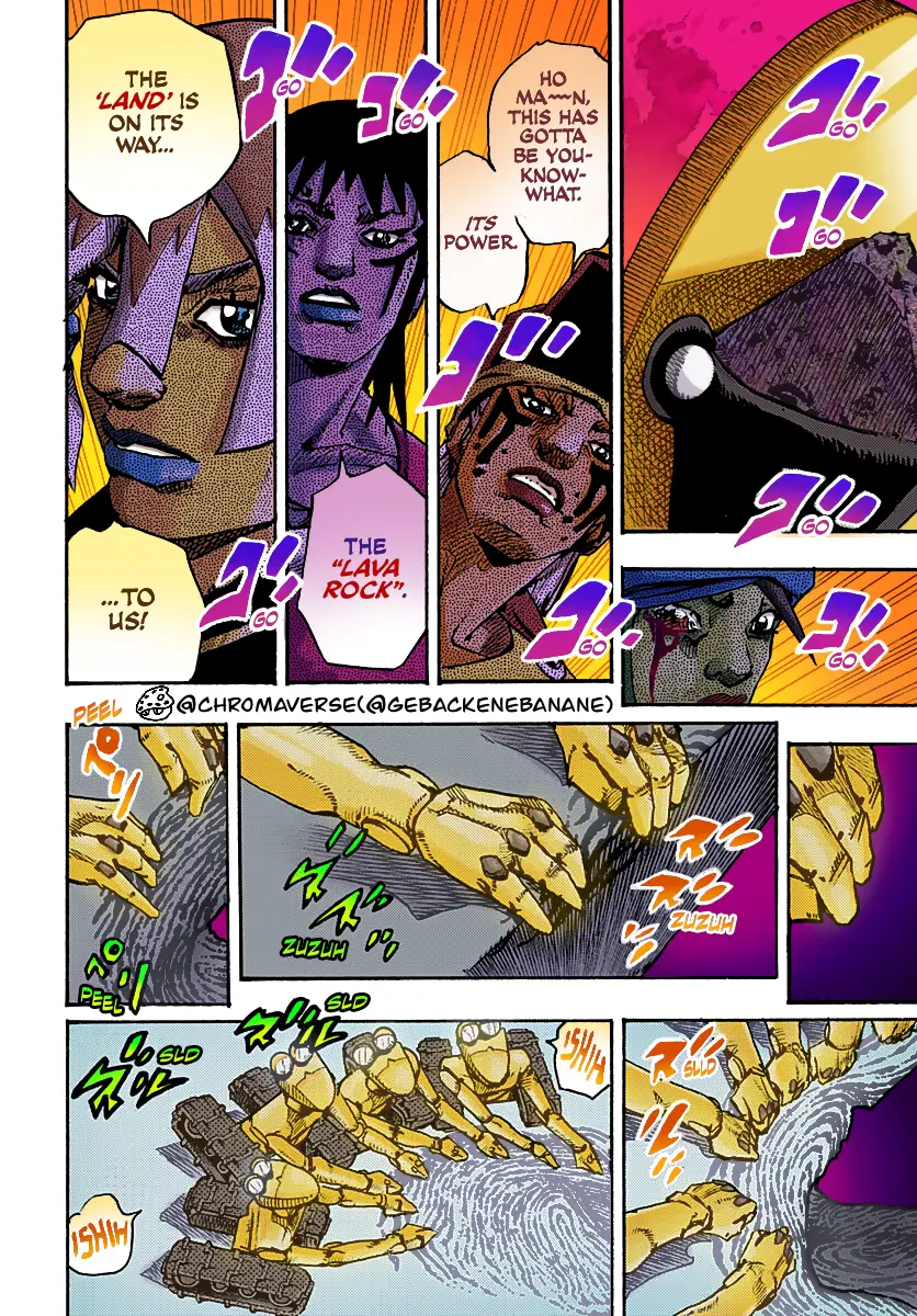 Jojo's Bizarre Adventure Part 9 - The Jojolands (Fan-Colored) - Chapter 16: That Girl's Bags Groove, Part 1