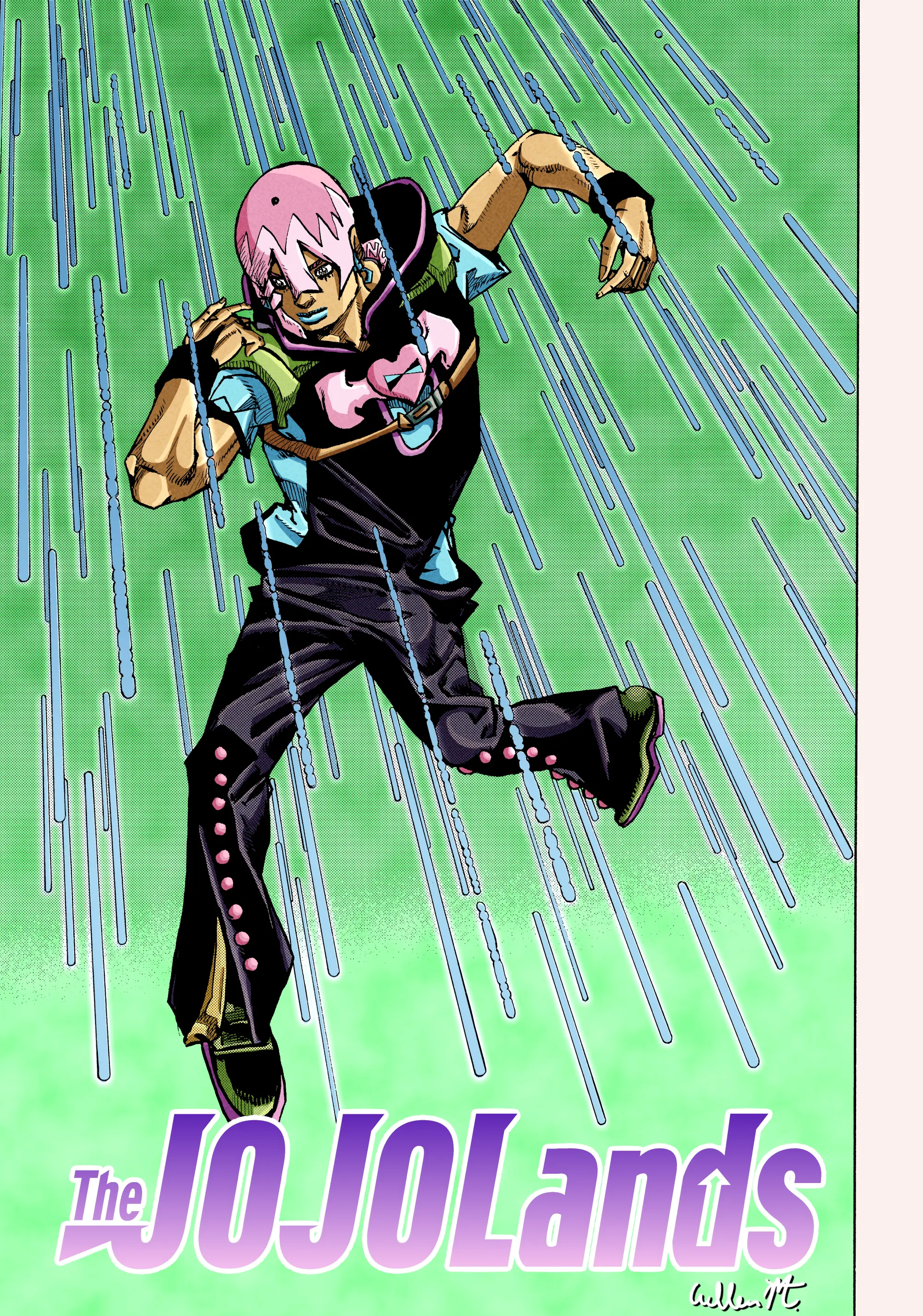 Jojo's Bizarre Adventure Part 9 - The Jojolands (Fan-Colored) - Chapter 16: That Girl's Bags Groove, Part 1