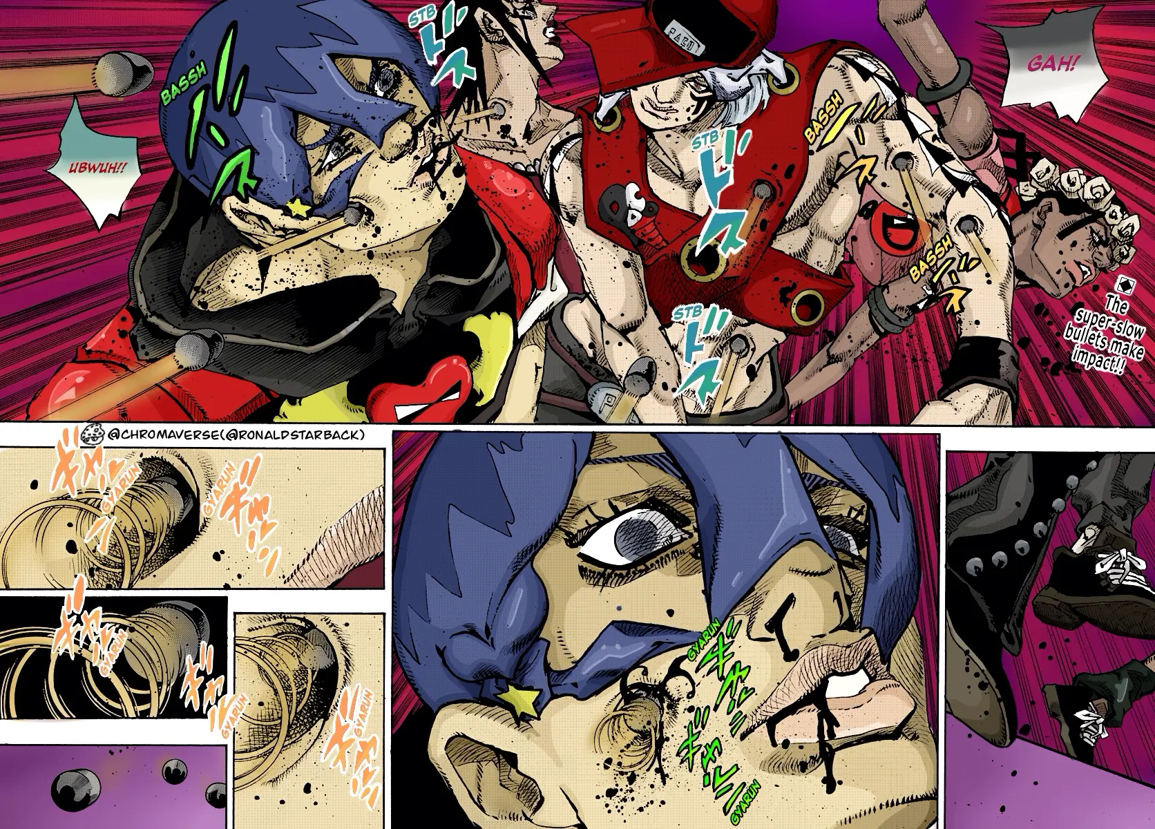 Jojo's Bizarre Adventure Part 9 - The Jojolands (Fan-Colored) - Chapter 18: That Girl's Bags Groove