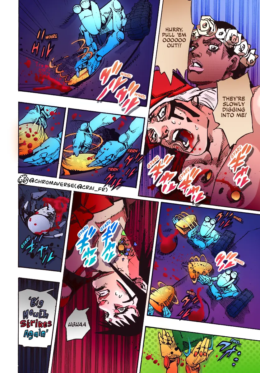 Jojo's Bizarre Adventure Part 9 - The Jojolands (Fan-Colored) - Chapter 18: That Girl's Bags Groove