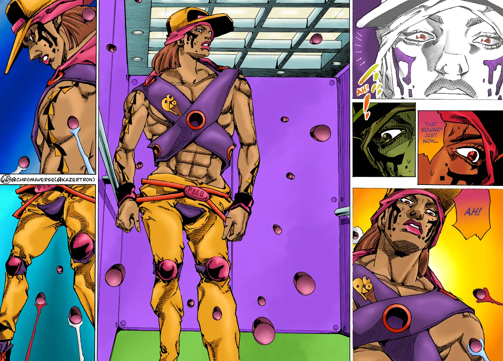 Jojo's Bizarre Adventure Part 9 - The Jojolands (Fan-Colored) - Chapter 18: That Girl's Bags Groove