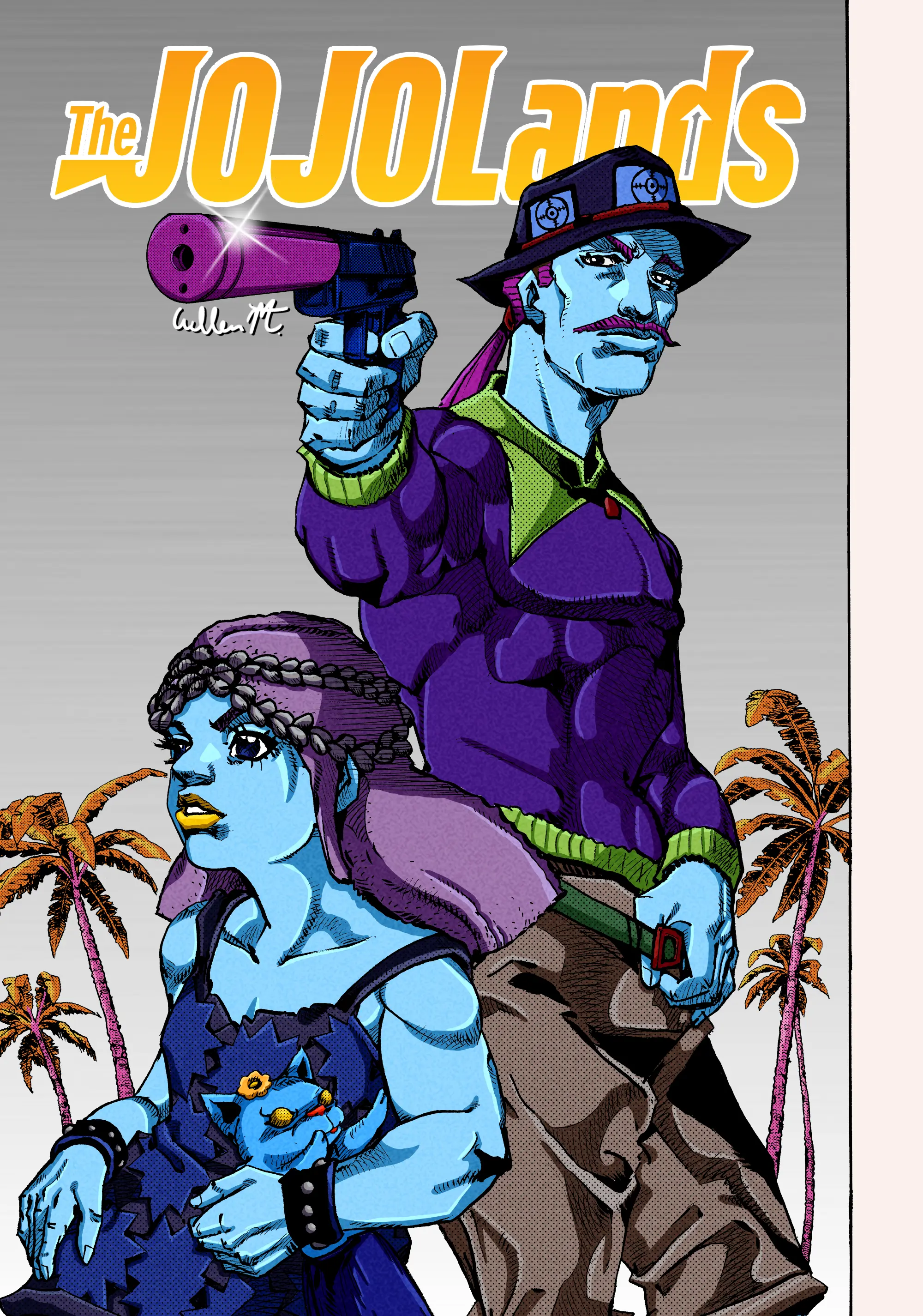 Jojo's Bizarre Adventure Part 9 - The Jojolands (Fan-Colored) - Chapter 18: That Girl's Bags Groove