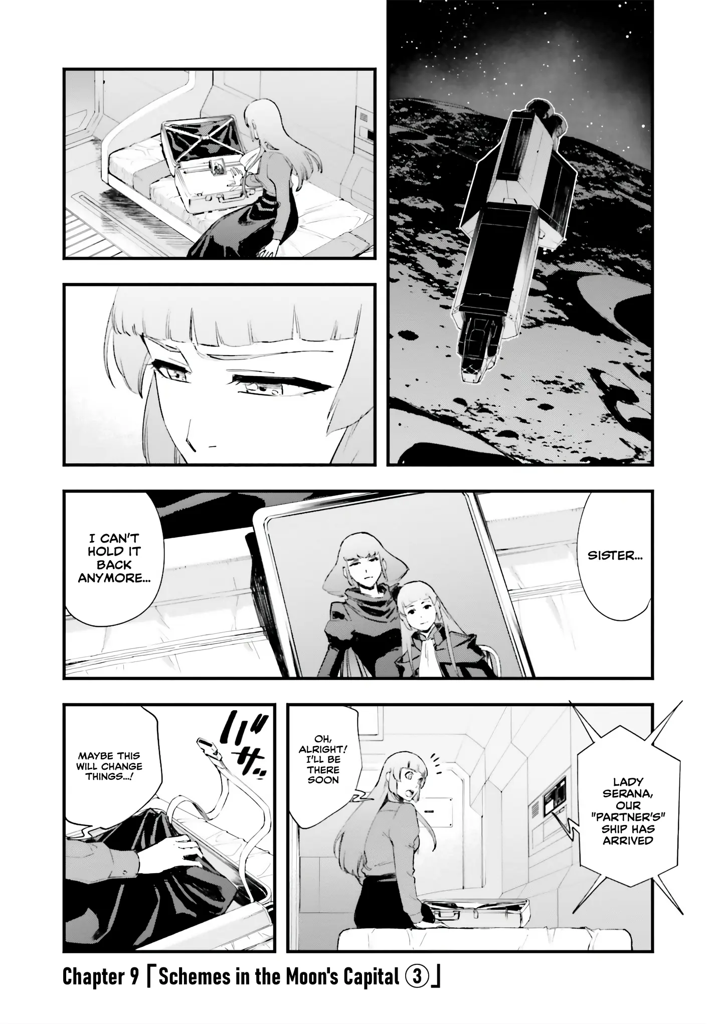 Mobile Suit Gundam Valpurgis Eve - Vol.2 Chapter 9: Schemes In The Moon's Capital 3