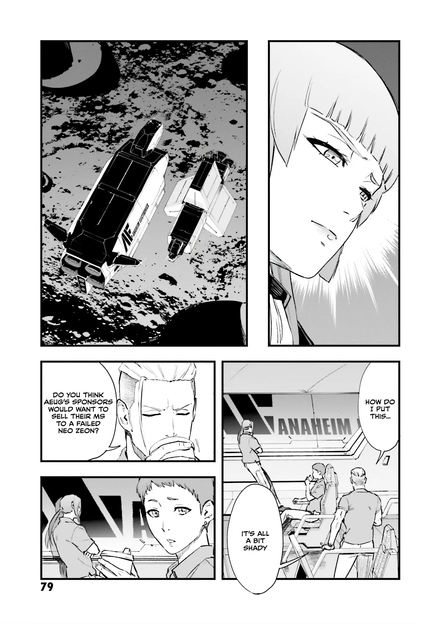 Mobile Suit Gundam Valpurgis Eve - Vol.2 Chapter 9: Schemes In The Moon's Capital 3