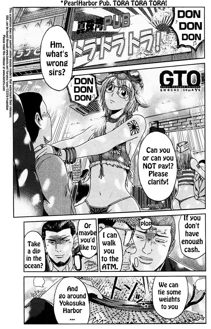 Gto: Shonan 14 Days - Vol.8 Chapter 62 : Daddy's Night Of Party