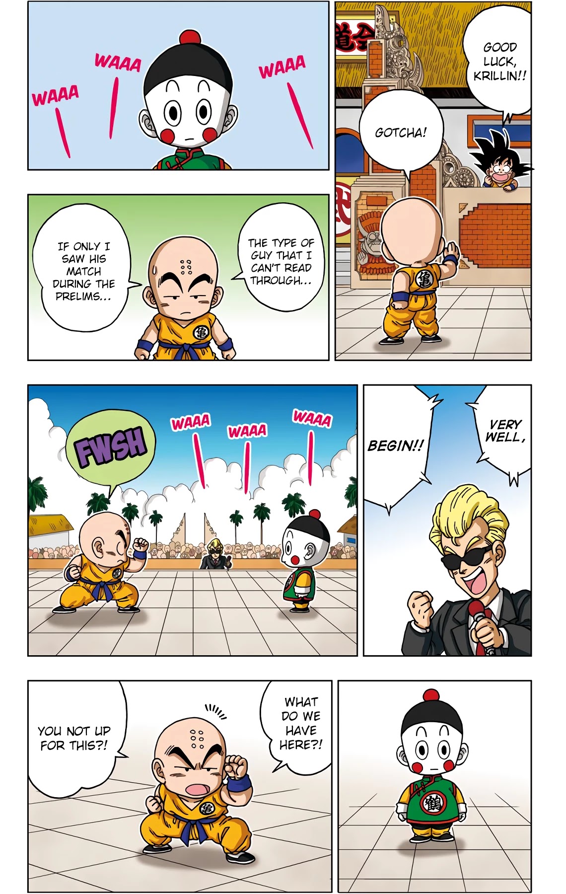 Dragon Ball Sd - Chapter 39: Krillin Vs. Dodon Ray!