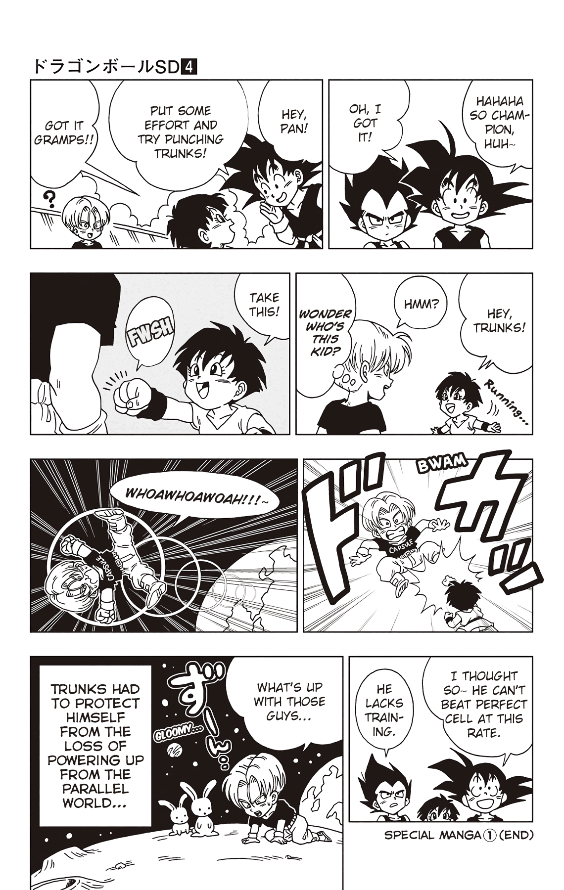 Dragon Ball Sd - Chapter 38.5: Volume 4 Omakes