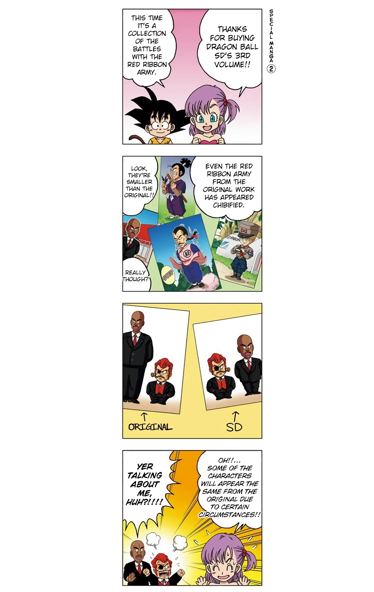 Dragon Ball Sd - Chapter 28.5: Volume 3 Omakes