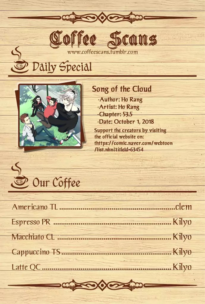 Song Of The Cloud - Chapter 53.5: Special Episode