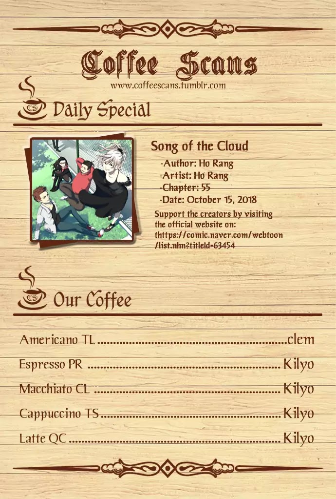 Song Of The Cloud - Chapter 55: Sorry We're Late!