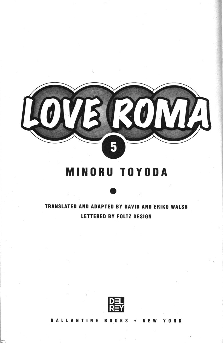 Love Roma - Vol.5 Chapter 26