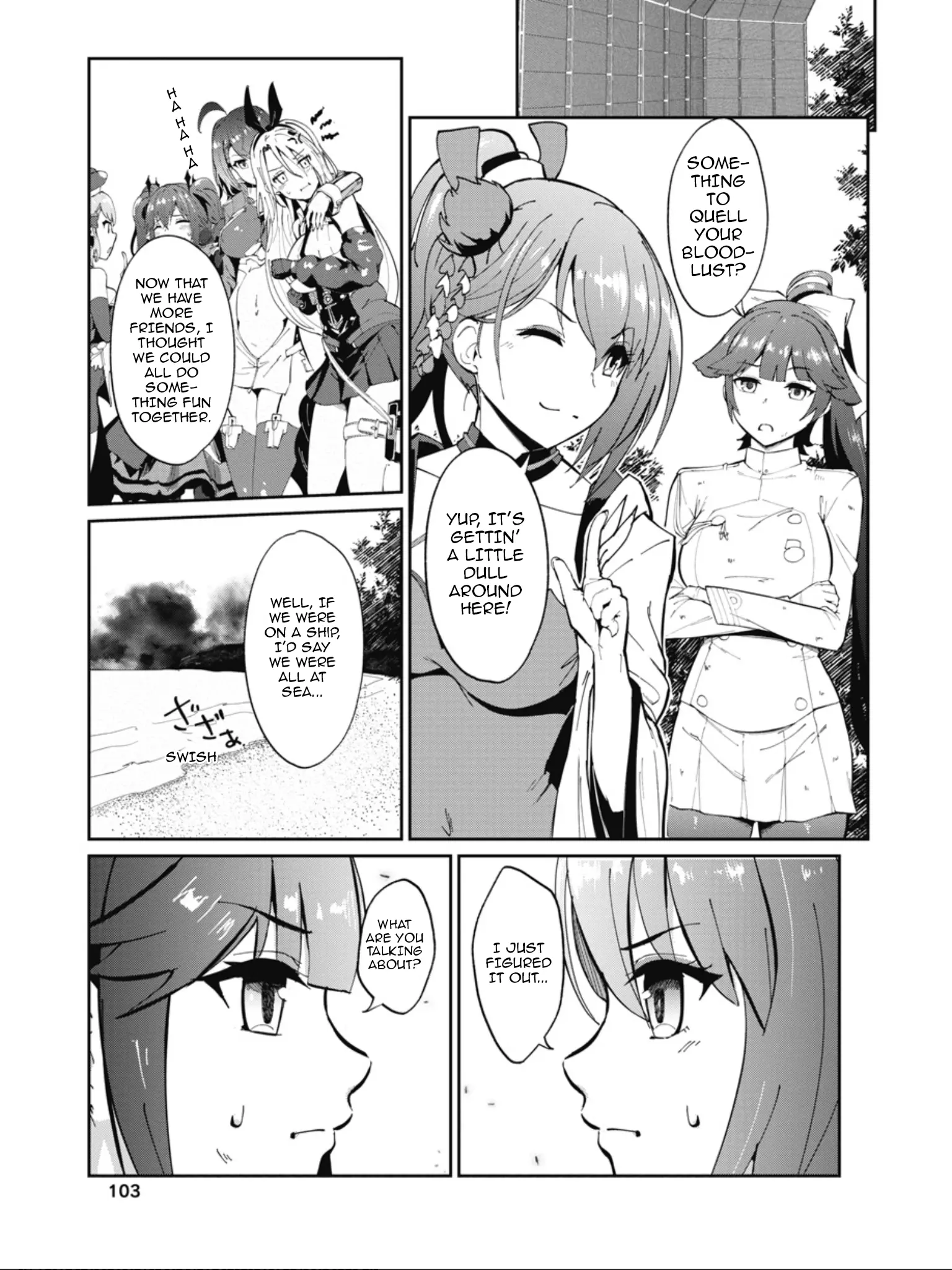 Azur Lane The Animation: Vacations - Vol.3 Chapter 21: Camp Sports Festival, Part 1