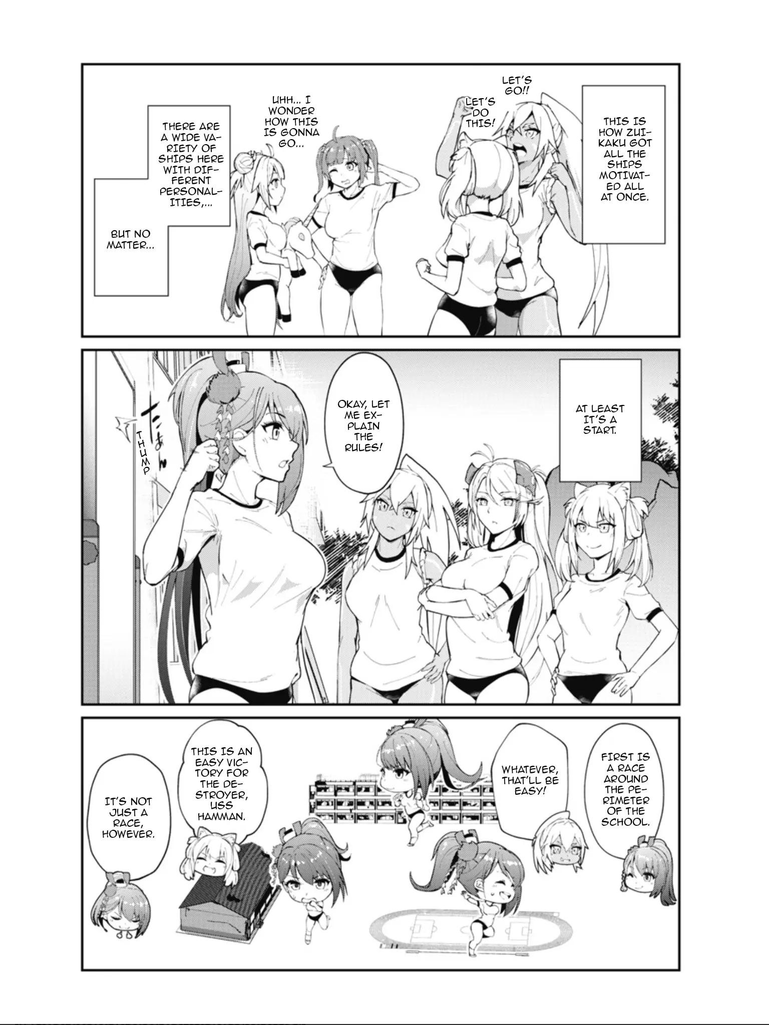 Azur Lane The Animation: Vacations - Vol.3 Chapter 21: Camp Sports Festival, Part 1