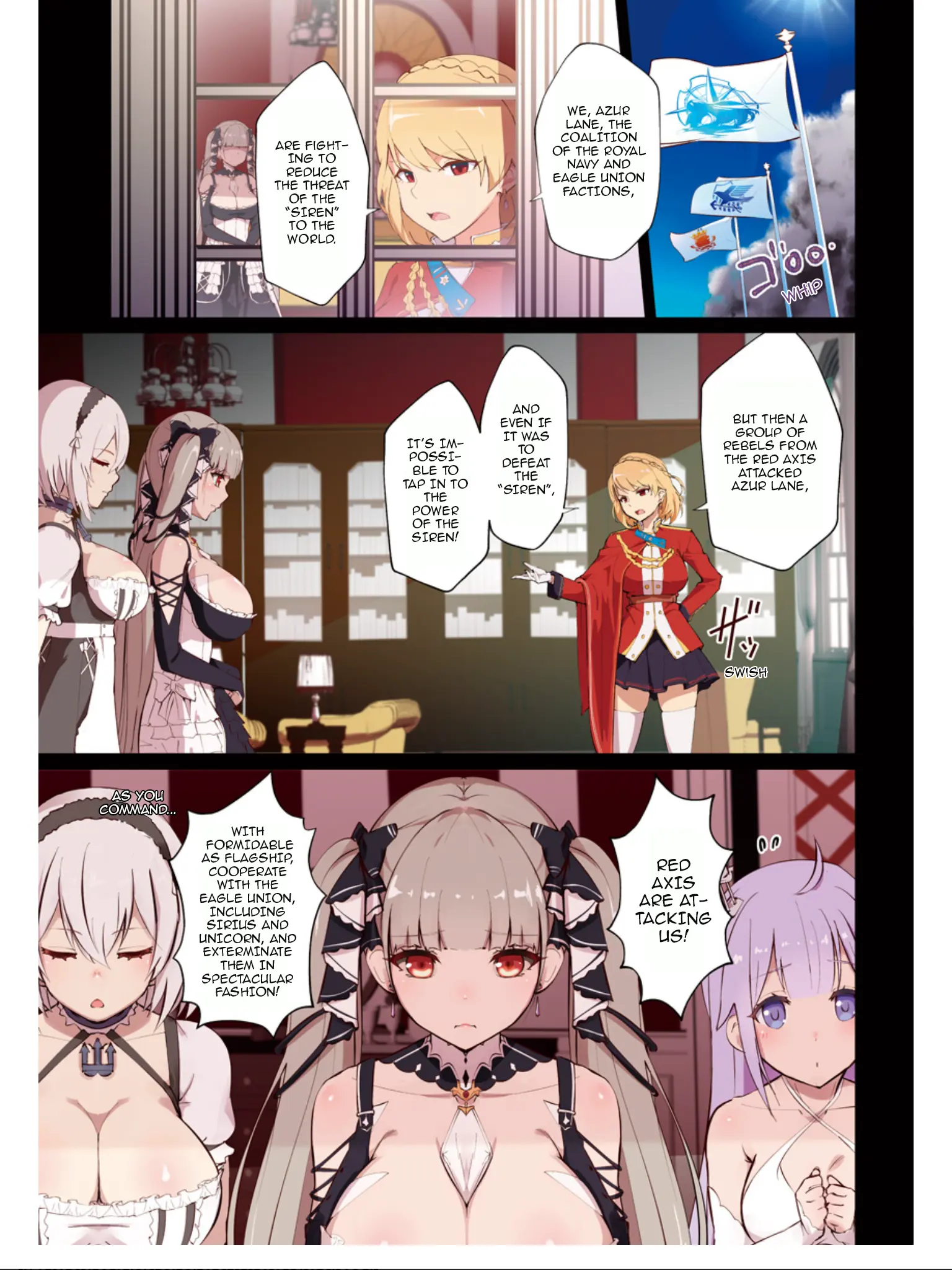 Azur Lane The Animation: Vacations - Vol.4 Chapter 23: The Melancholy Of Ms. Formidable, Part 1