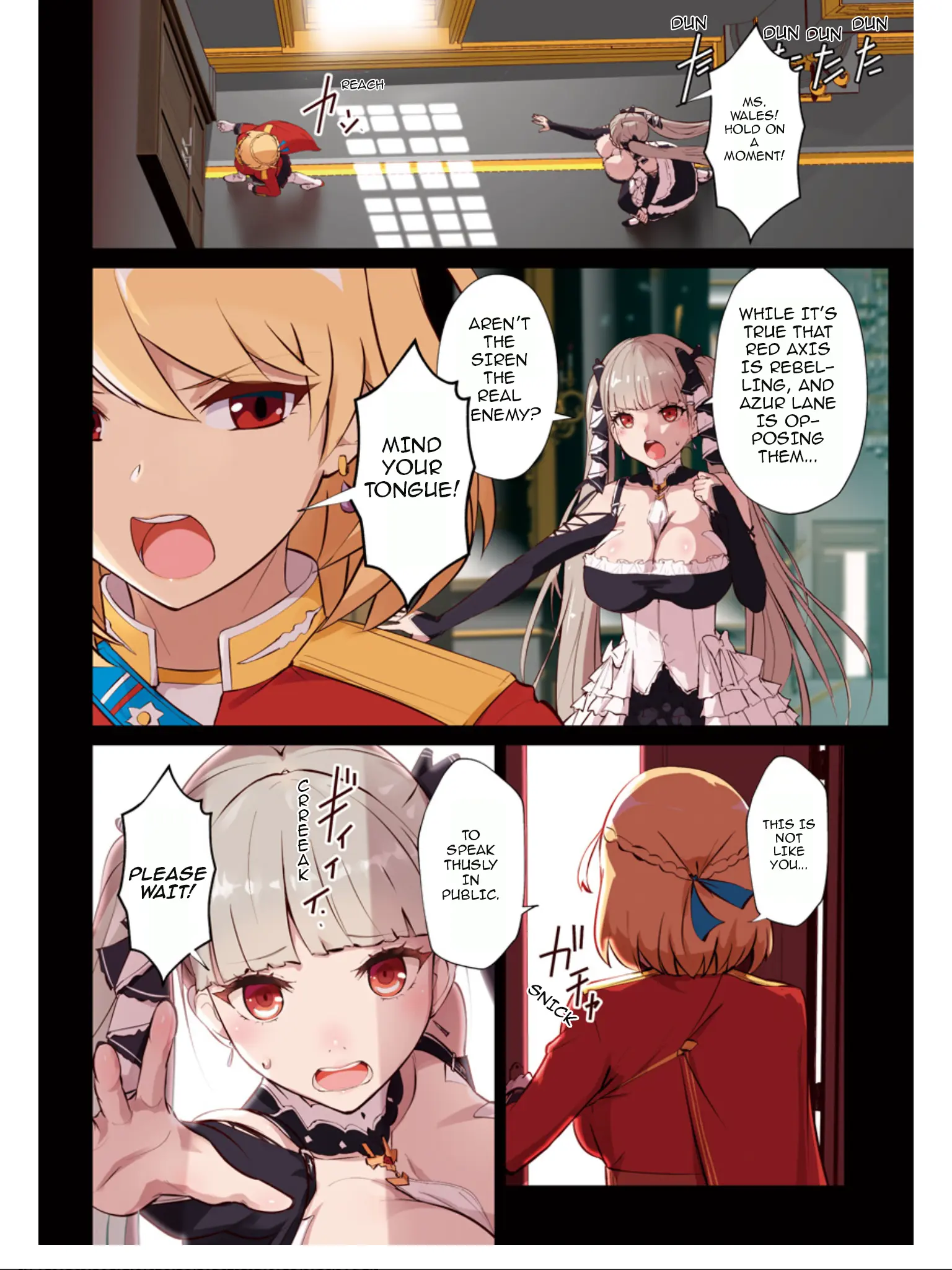 Azur Lane The Animation: Vacations - Vol.4 Chapter 23: The Melancholy Of Ms. Formidable, Part 1