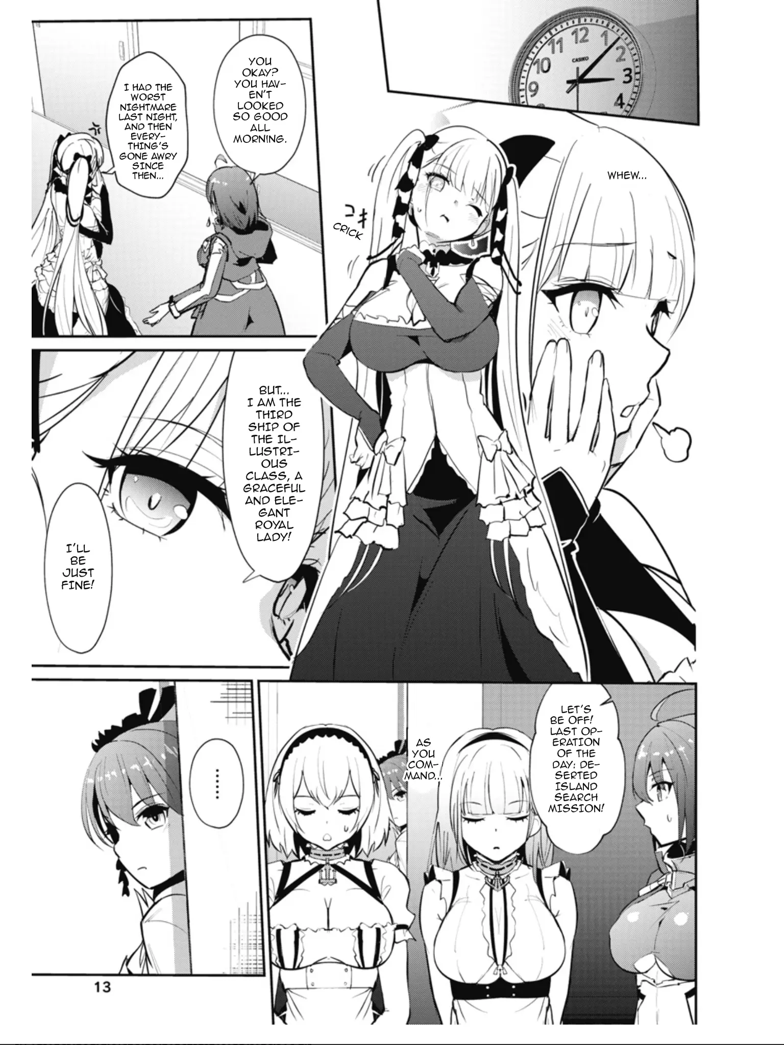 Azur Lane The Animation: Vacations - Vol.4 Chapter 23: The Melancholy Of Ms. Formidable, Part 1