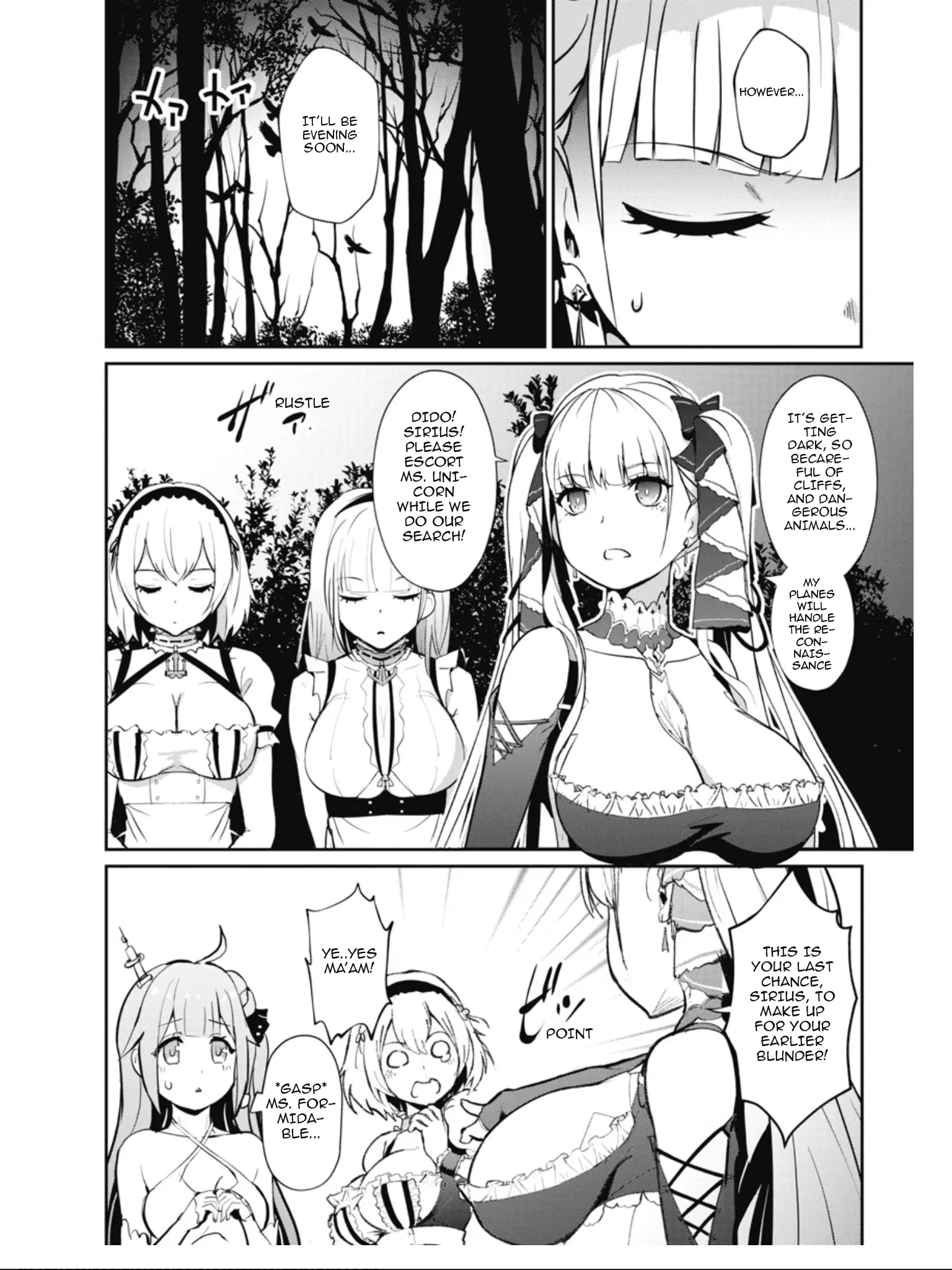 Azur Lane The Animation: Vacations - Vol.4 Chapter 23: The Melancholy Of Ms. Formidable, Part 1