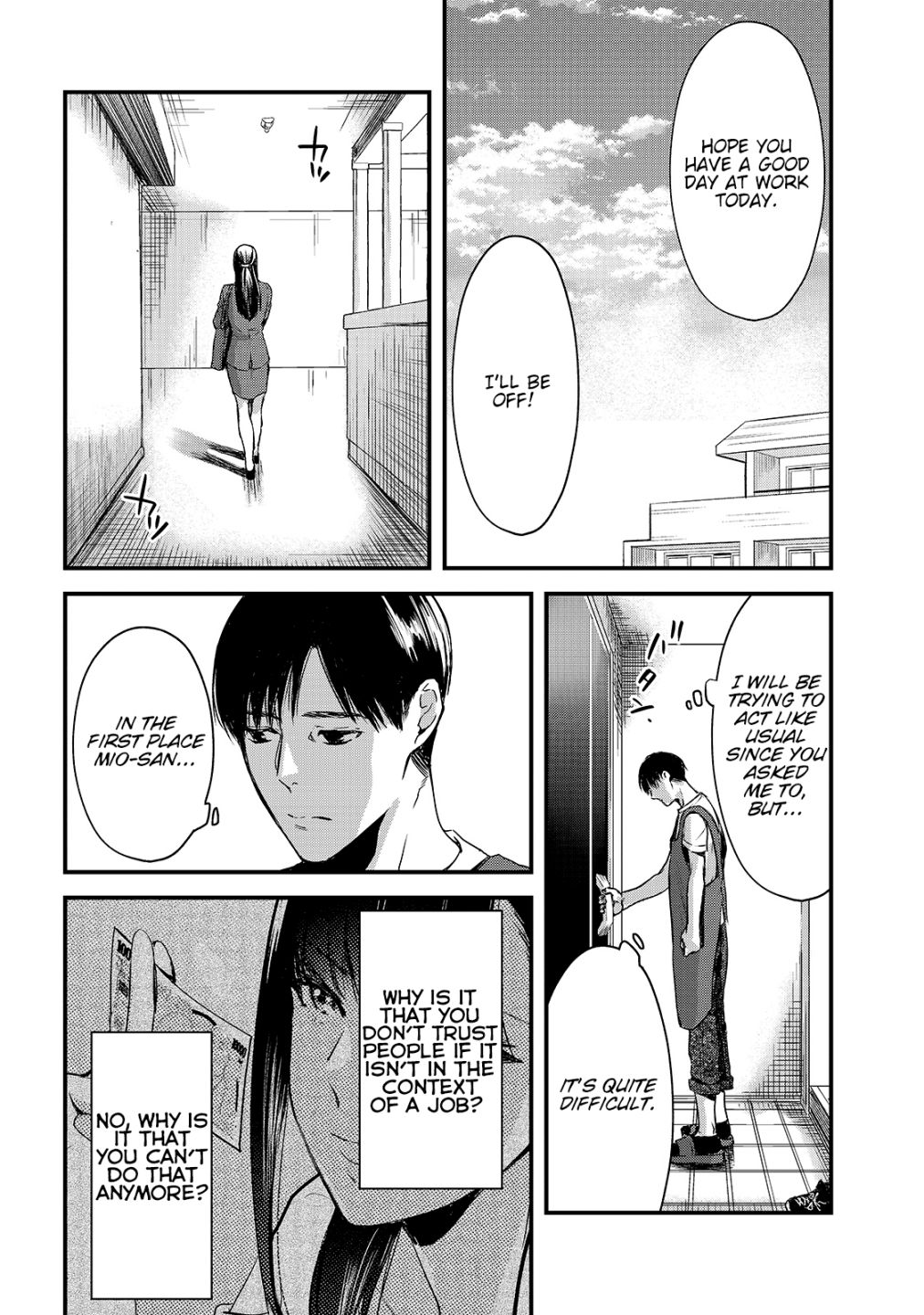 Tsuki 50-Man Moratte Mo Ikigai No Nai Tonari No Onee-San Ni 30-Man De Yatowarete "Okaeri" Tte Iu Oshigoto Ga Tanoshii - Chapter 9