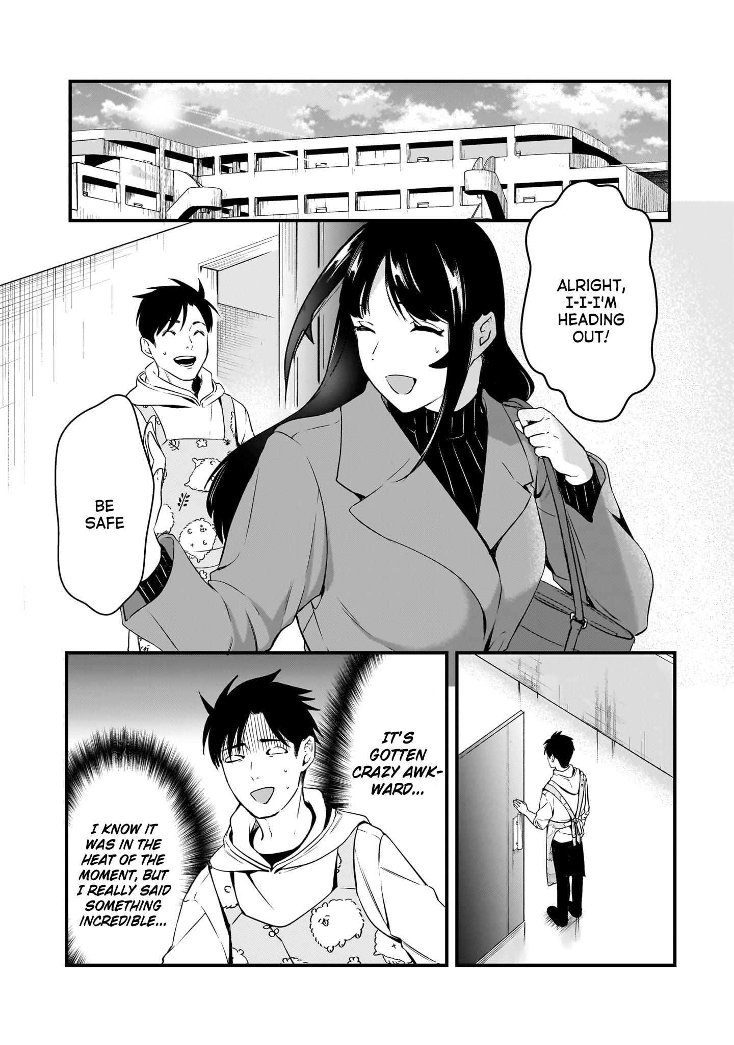 Tsuki 50-Man Moratte Mo Ikigai No Nai Tonari No Onee-San Ni 30-Man De Yatowarete "Okaeri" Tte Iu Oshigoto Ga Tanoshii - Vol.6 Chapter 26: Saotome-San Wants To Go.