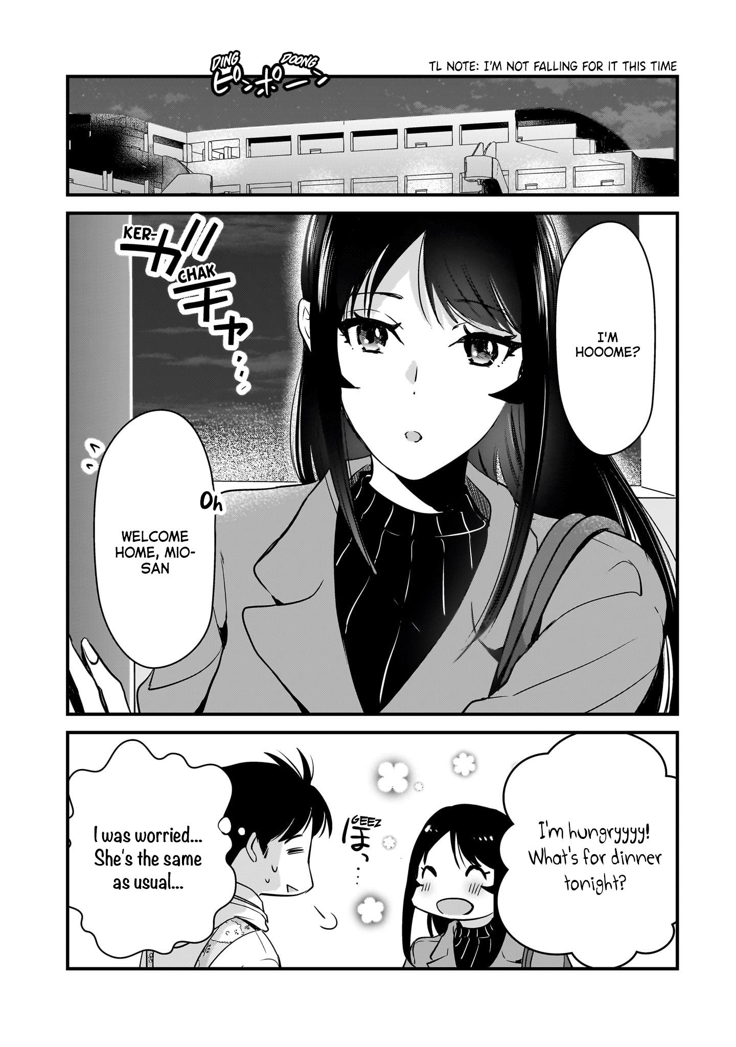 Tsuki 50-Man Moratte Mo Ikigai No Nai Tonari No Onee-San Ni 30-Man De Yatowarete "Okaeri" Tte Iu Oshigoto Ga Tanoshii - Vol.6 Chapter 26: Saotome-San Wants To Go.